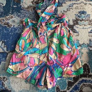 FARM Rio Paper Bag pull on Shorts size SMALL